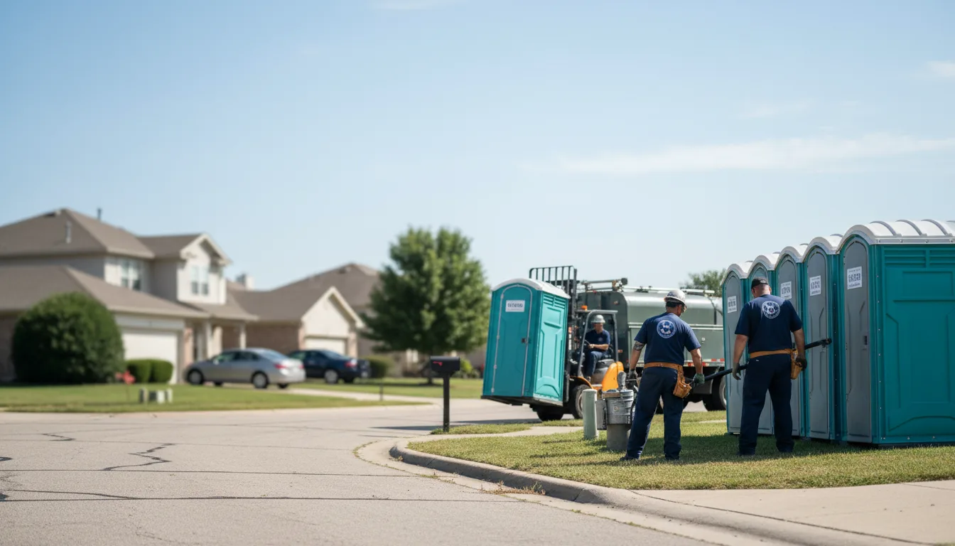 Porta Potty Rental in Deerfield, KS near me